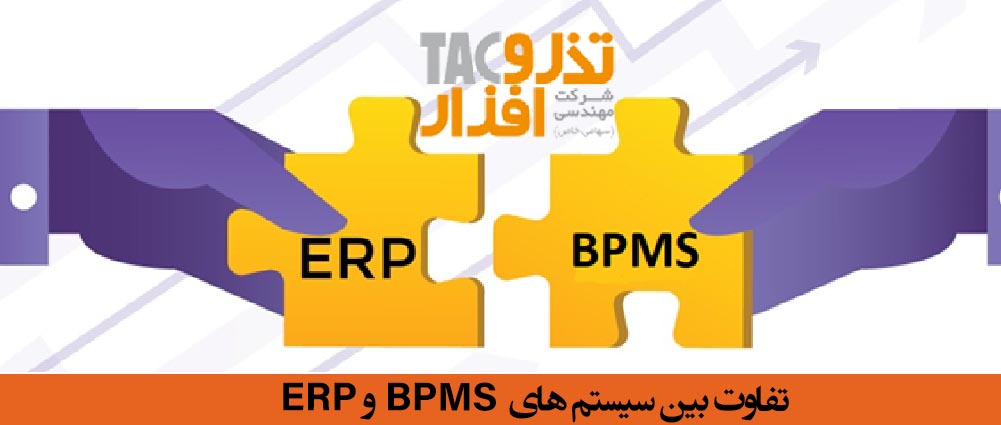 تفاوت بین سیستم فرآيندهاي كسب و كار BPMS و ERP
