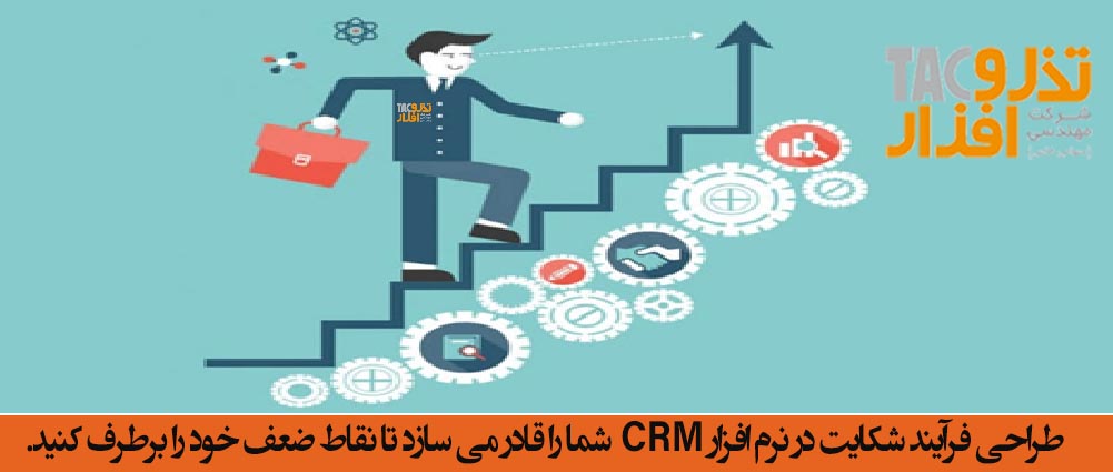 طراحی فرآیند شکایت در نرم افزار CRM شما را قادر می سازد تا نقاط ضعف خود را برطرف کنید