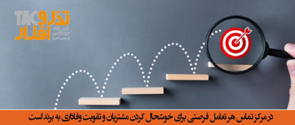 هر تعامل فرصتی برای خوشحال کردن مشتریان و تقویت وفاداری به برند است.